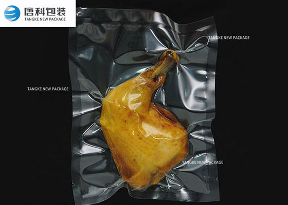 FSSC PE Nylon Clear Food Vacuum Packaging Pouch