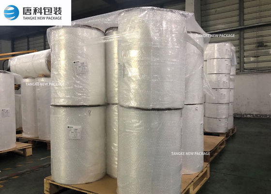 Film Laminasi Plastik Tray Cup Sealing Peelable Lidding Laminated