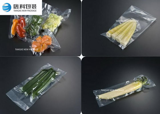 ISO9001 Fish Heat Seal Transparent Nylon Vacuum Bag